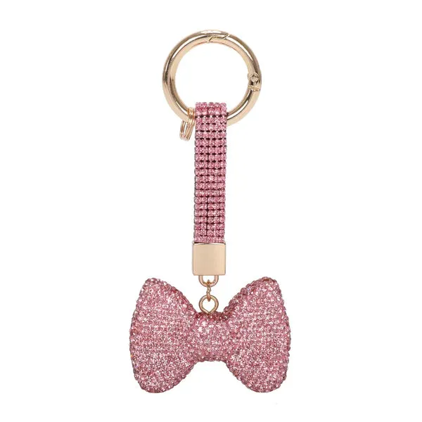 050- Brangio Crystal Bow Keychain