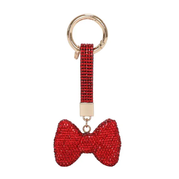 050- Brangio Crystal Bow Keychain