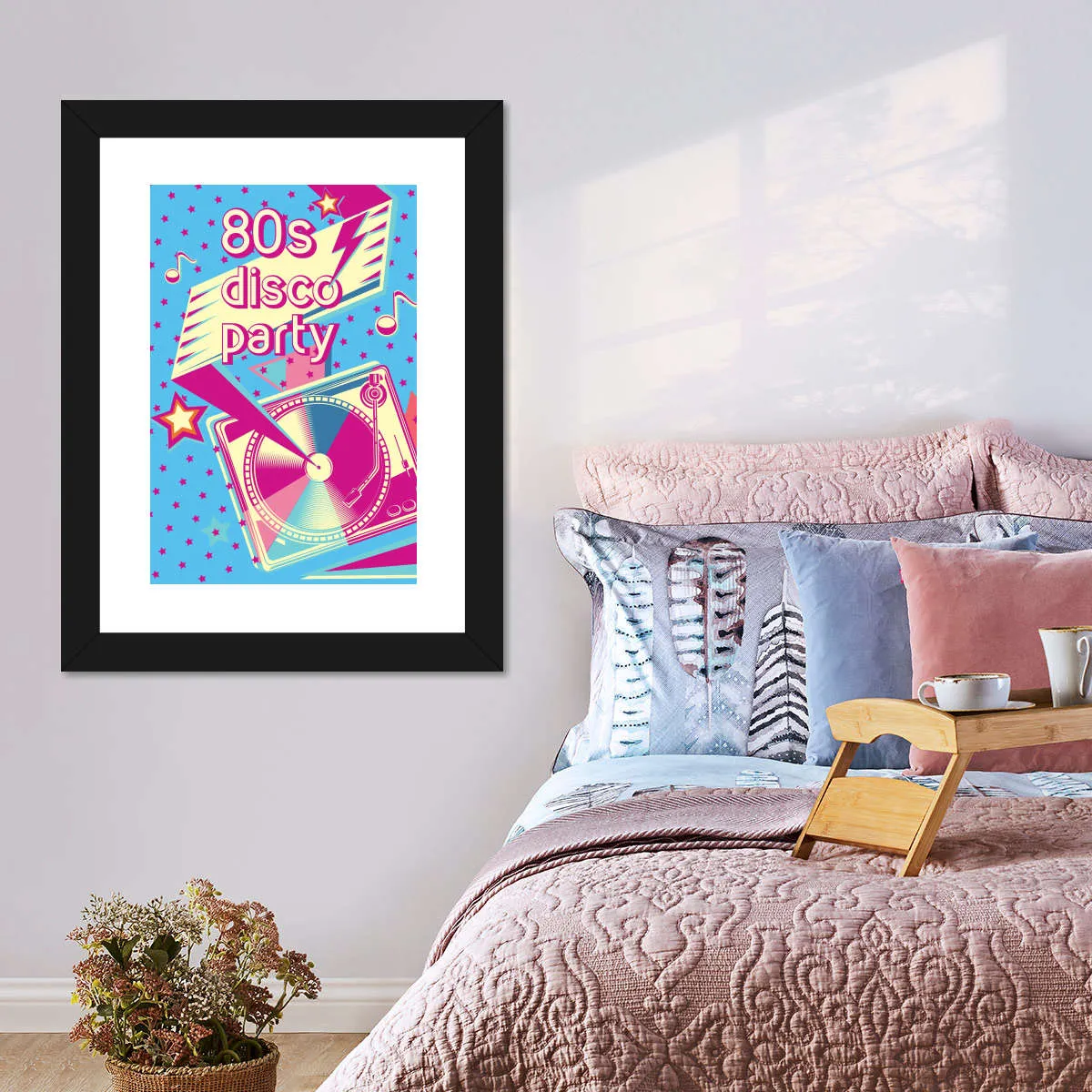 80's Disco Party Wall Art