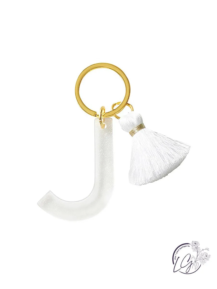 Acrylic Letter Key Chain