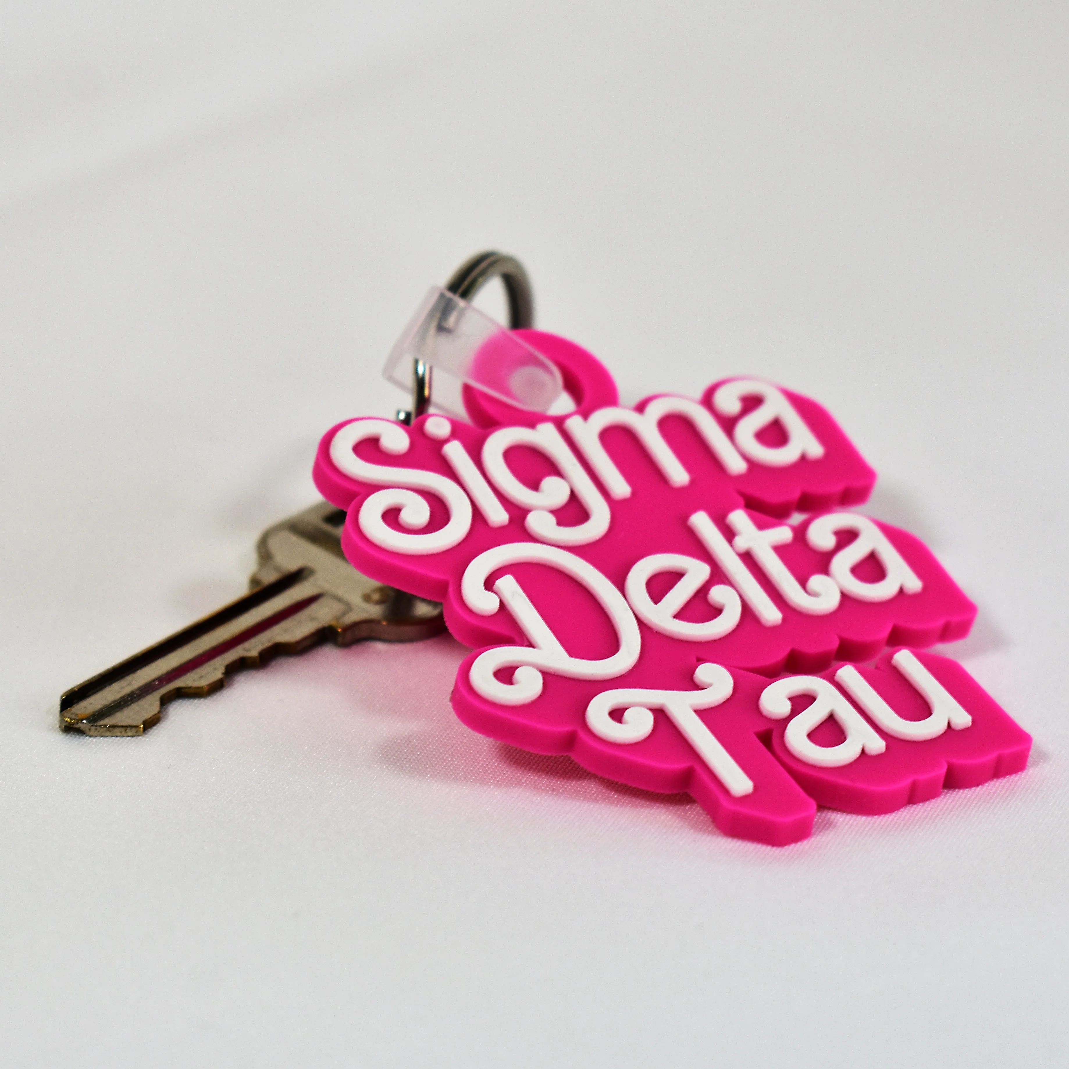 Alpha Epsilon Phi Keychain- Retro Dolly Sorority Name Design