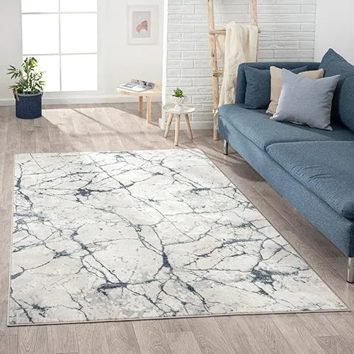 Antalya 82055NVG Navy/Grey Rug