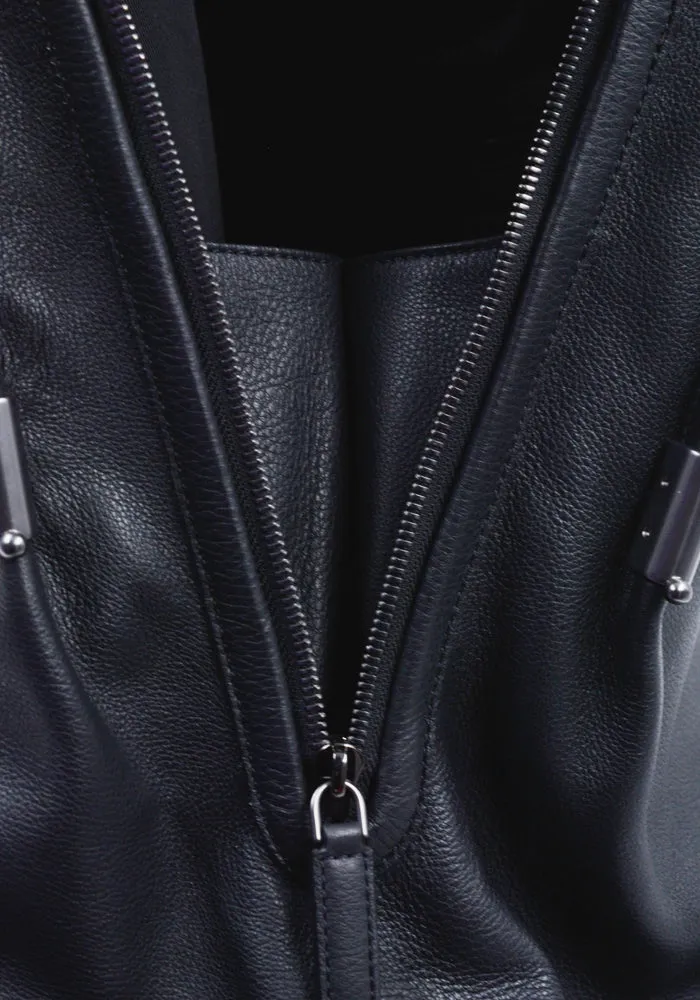 AT.KOLLEKTIVE x KIKO KOSTADINOV 920005 190000 INAYAT CARRYALL BAG BLACK