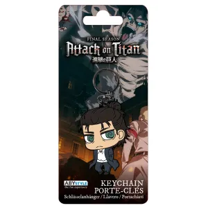 Attack on Titan [Season 4] - Chibi Eren Yeager Keychain (PVC) - ABYstyle