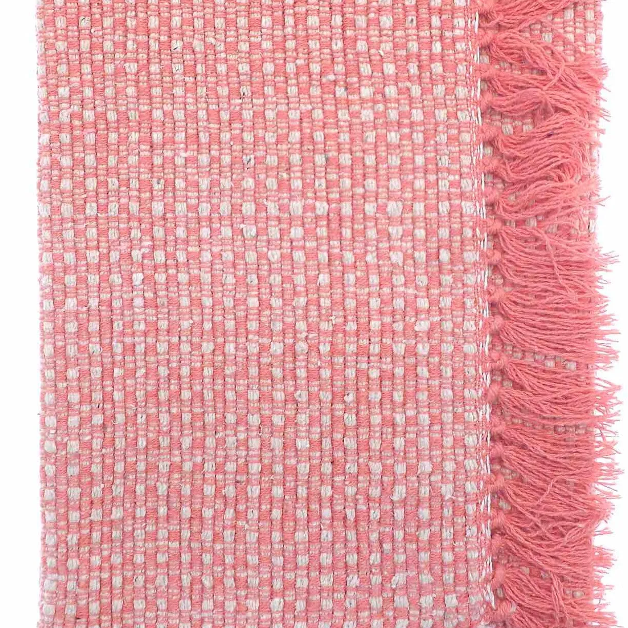 Bamboo Style Recycled Rug - Pink