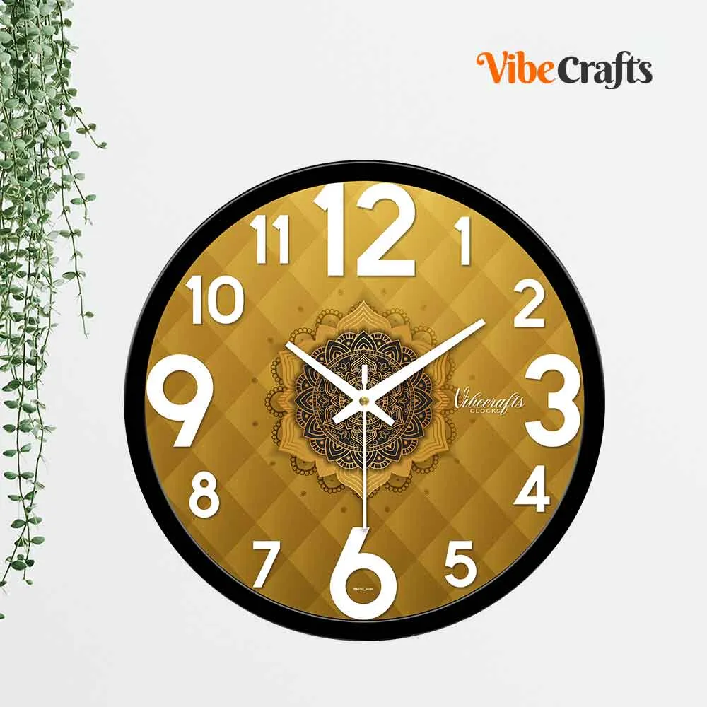 Beautiful Designer Pattern Premium Wall Clock