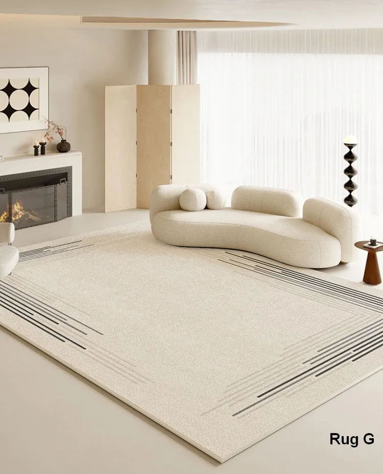 Bedroom Modern Floor Rugs, Large Area Rugs for Office, Modern Area Rug for Living Room, Contemporary Area Rugs under Sofa