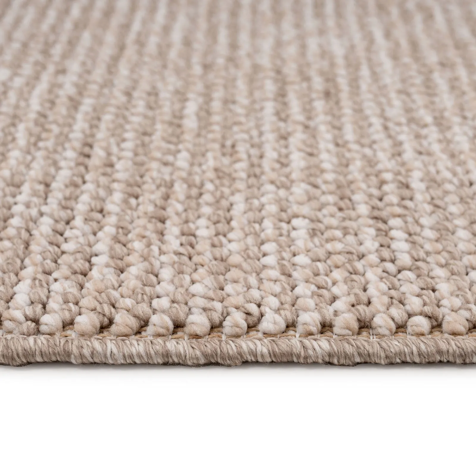 Beige Wool Style Rug - Tala