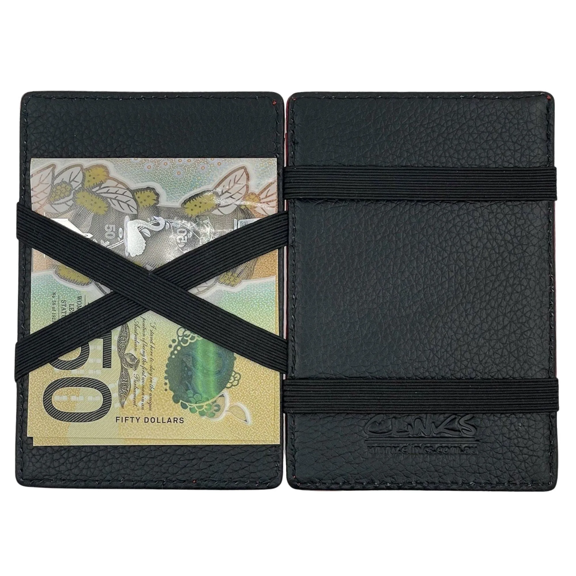 Black Magic Wallet with Coin Purse