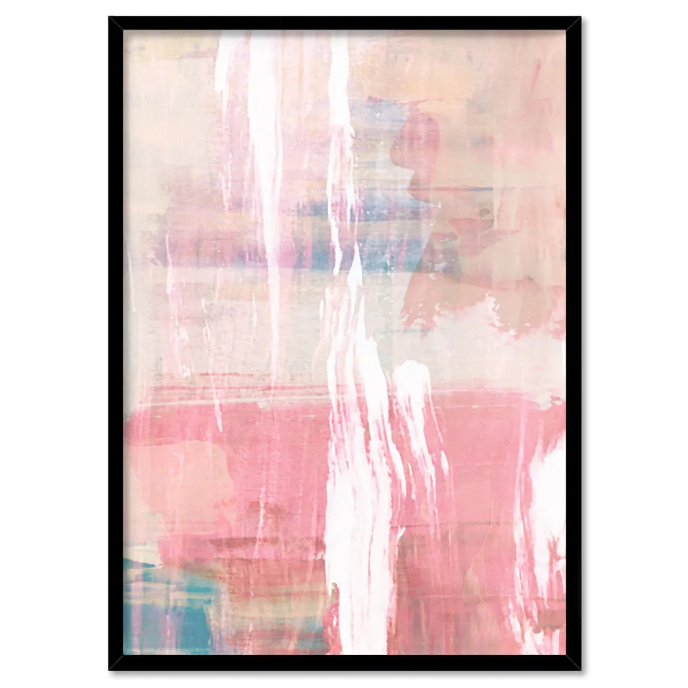 Blush Flurry II  - Art Print