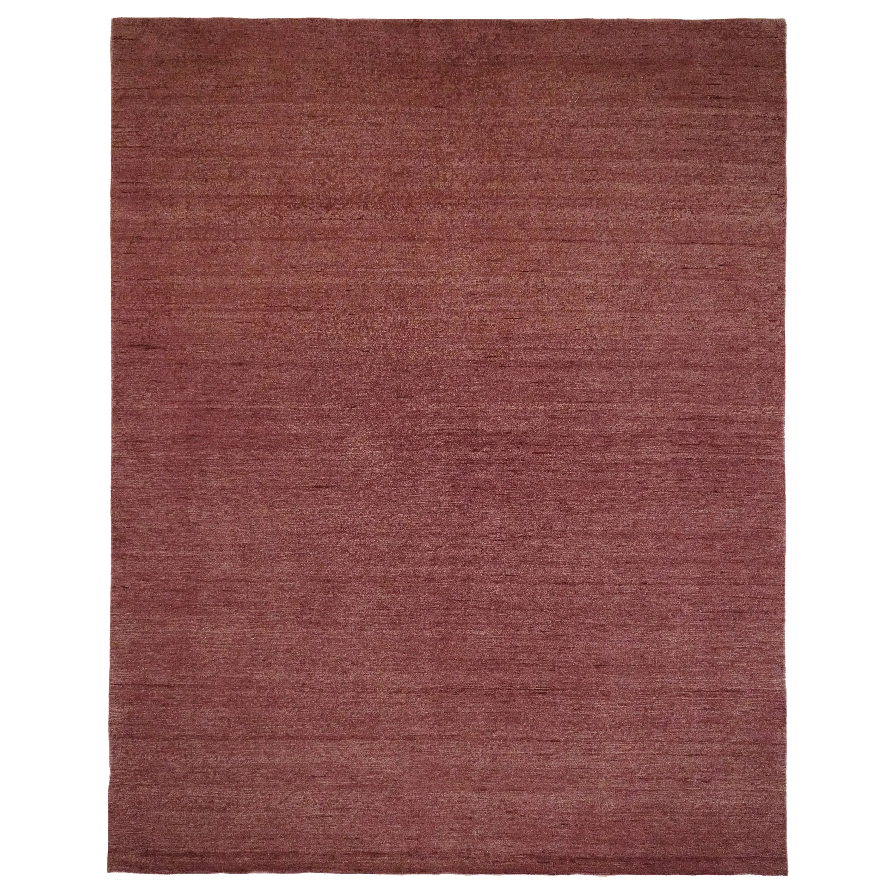 Blush Solid Silk Rug - 8' x 10'1"