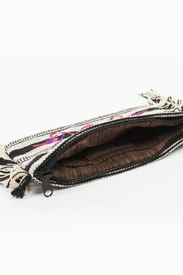 Boho Gheri Fringe Belt Clutch