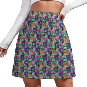 Classic Posters Short Skirt