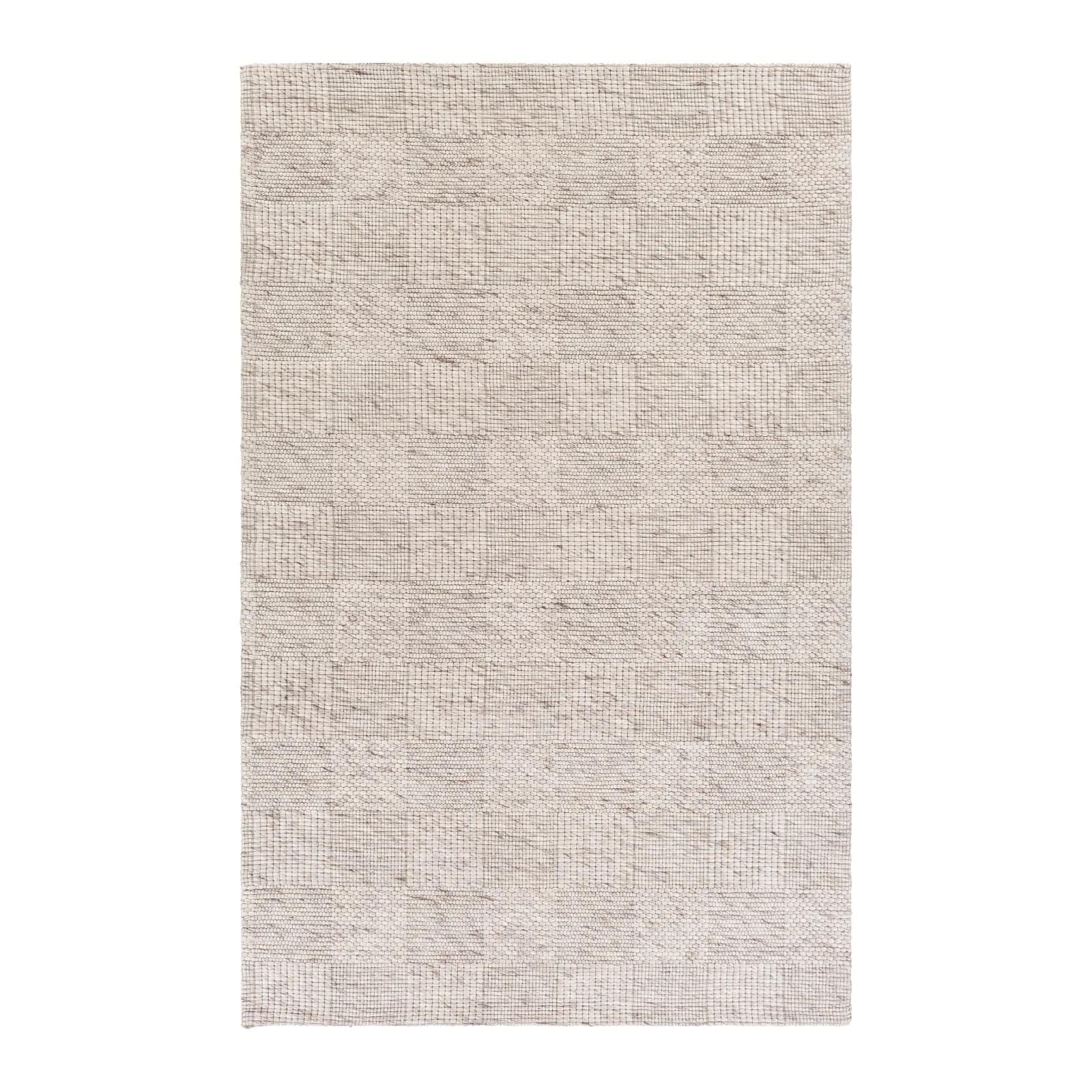 Colette Oatmeal Checkered Rug