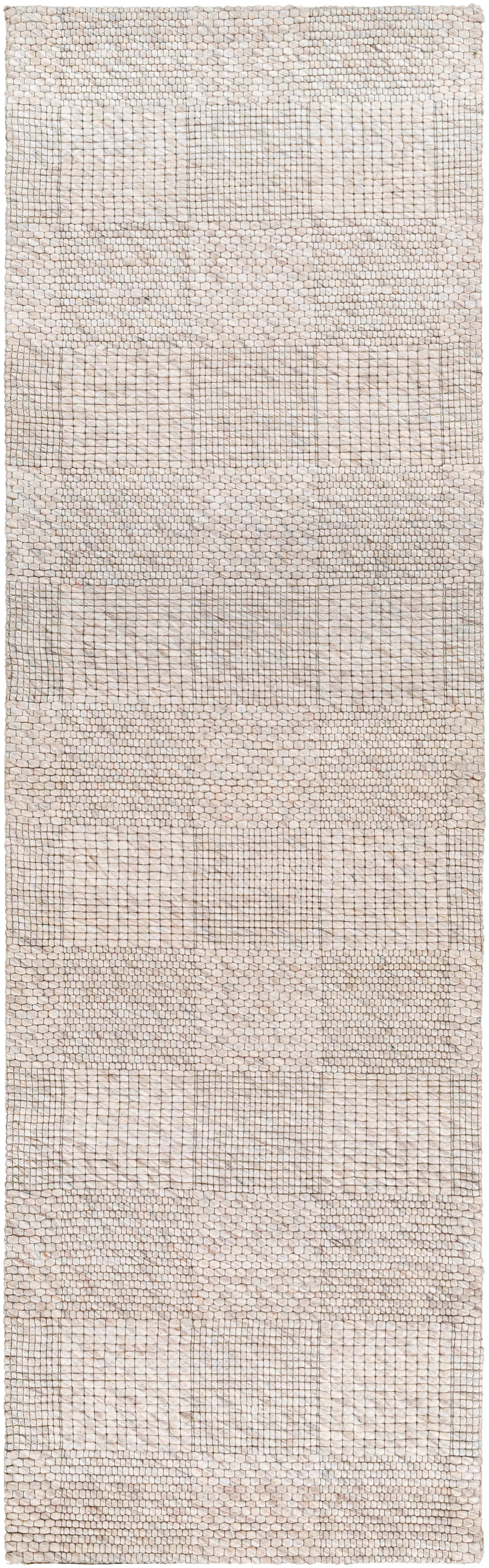 Colette Oatmeal Checkered Rug