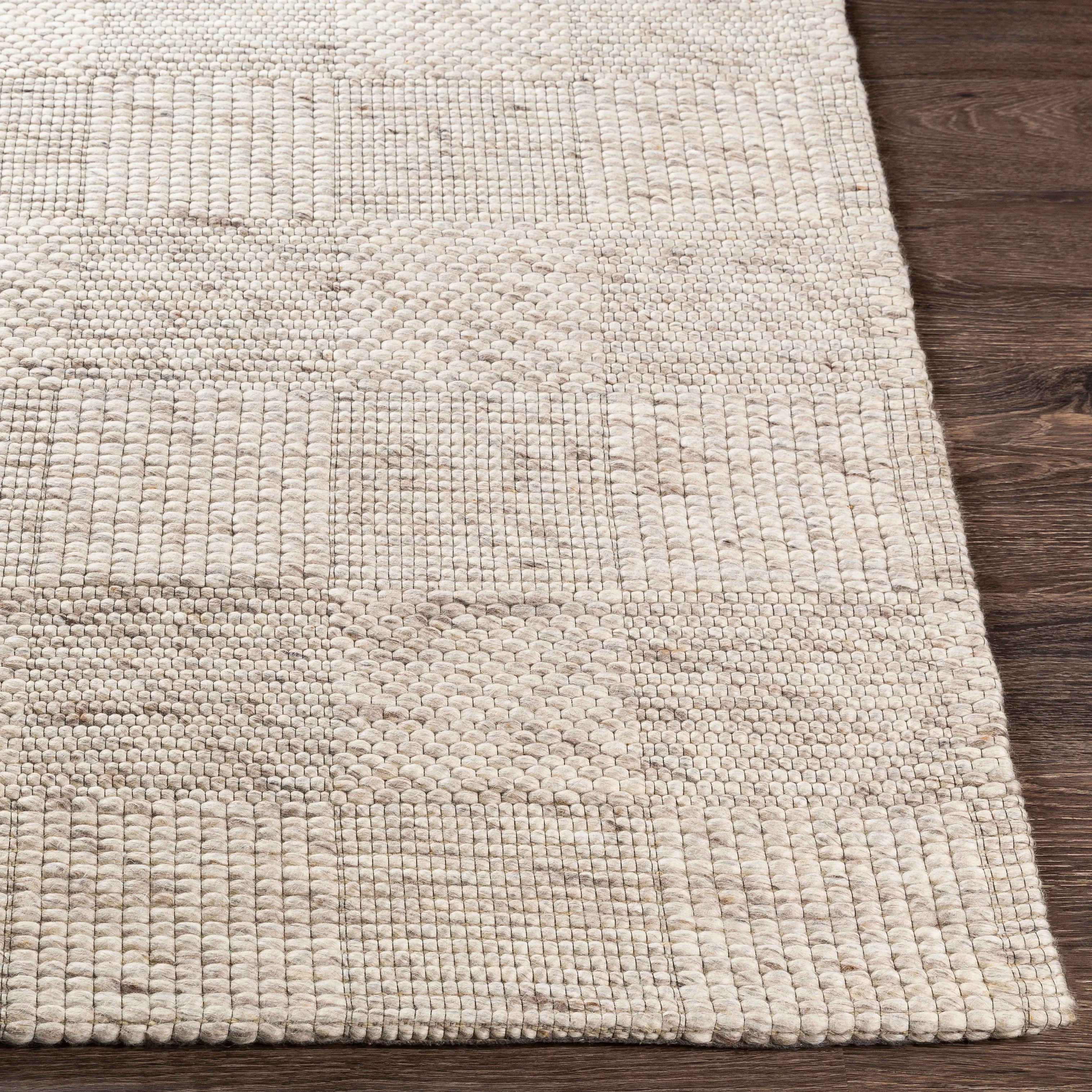 Colette Oatmeal Checkered Rug