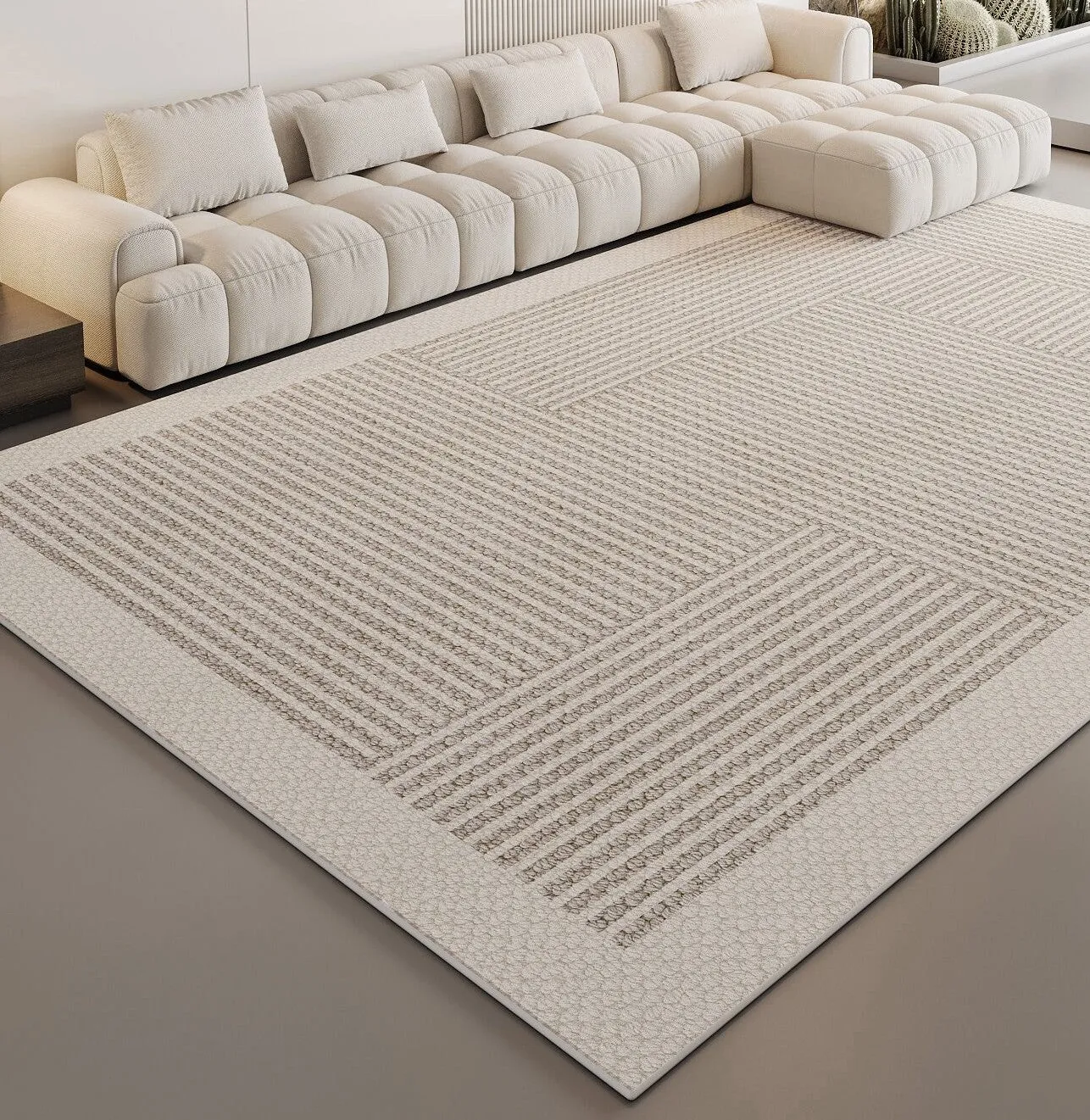 Contemporary Modern Rugs for Living Room, Geometric Modern Rugs for Dining Room, Abstract Modern Rugs for Interior Design