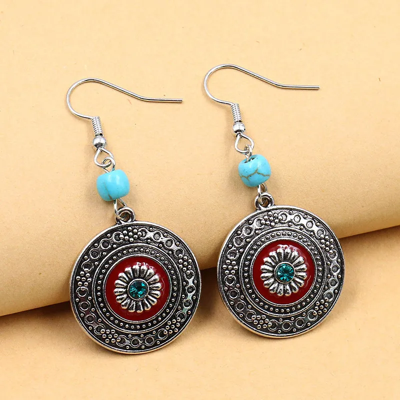 Creative alloy earrings