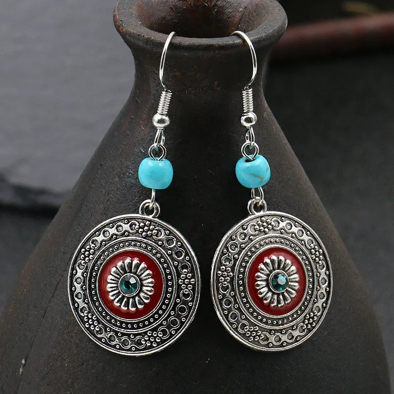 Creative alloy earrings