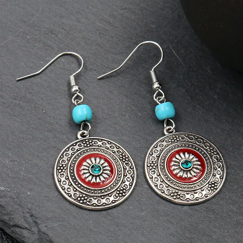 Creative alloy earrings