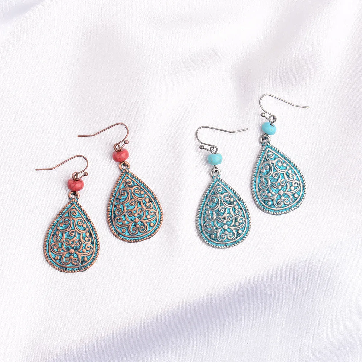 Creative alloy earrings