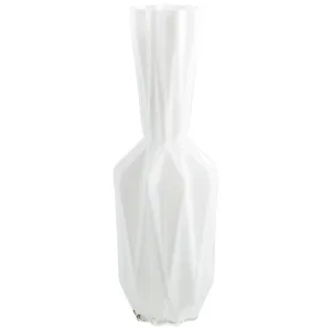 Cyan Design 09492 Infinity Origami Vase - White - Large