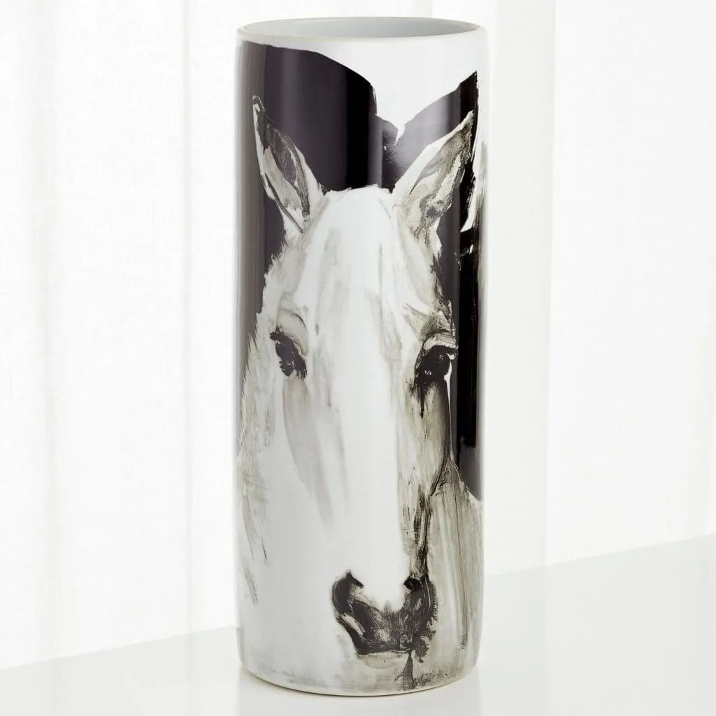 Cyan Design 09873 Spirit Vase - Black And White