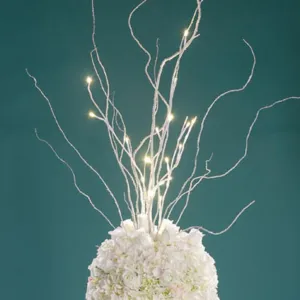 David Tutera LED Lighted Branch White 31.5 inches