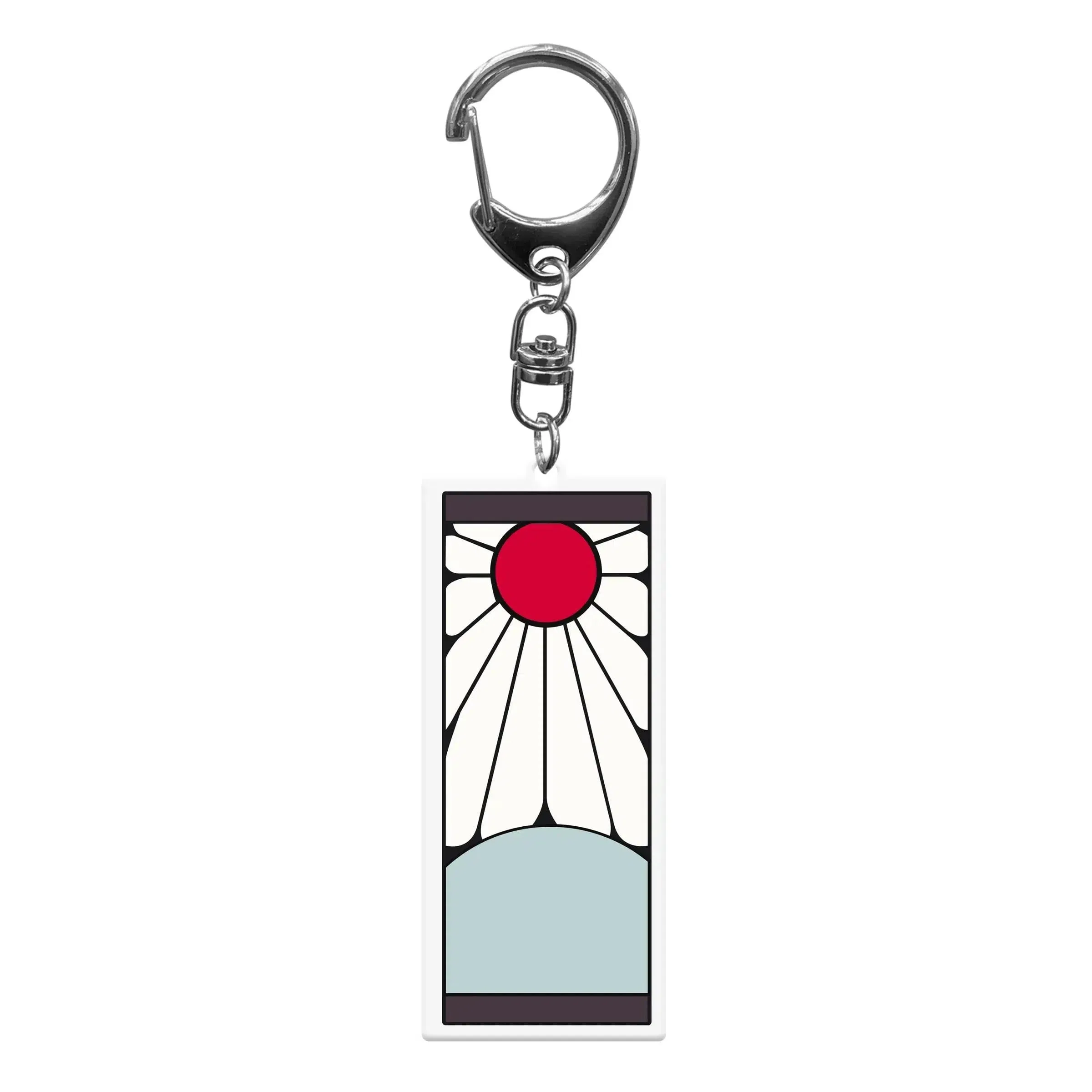 Demon Slayer -  Hanafuda Earring Acrylic Keychain - ABYstyle