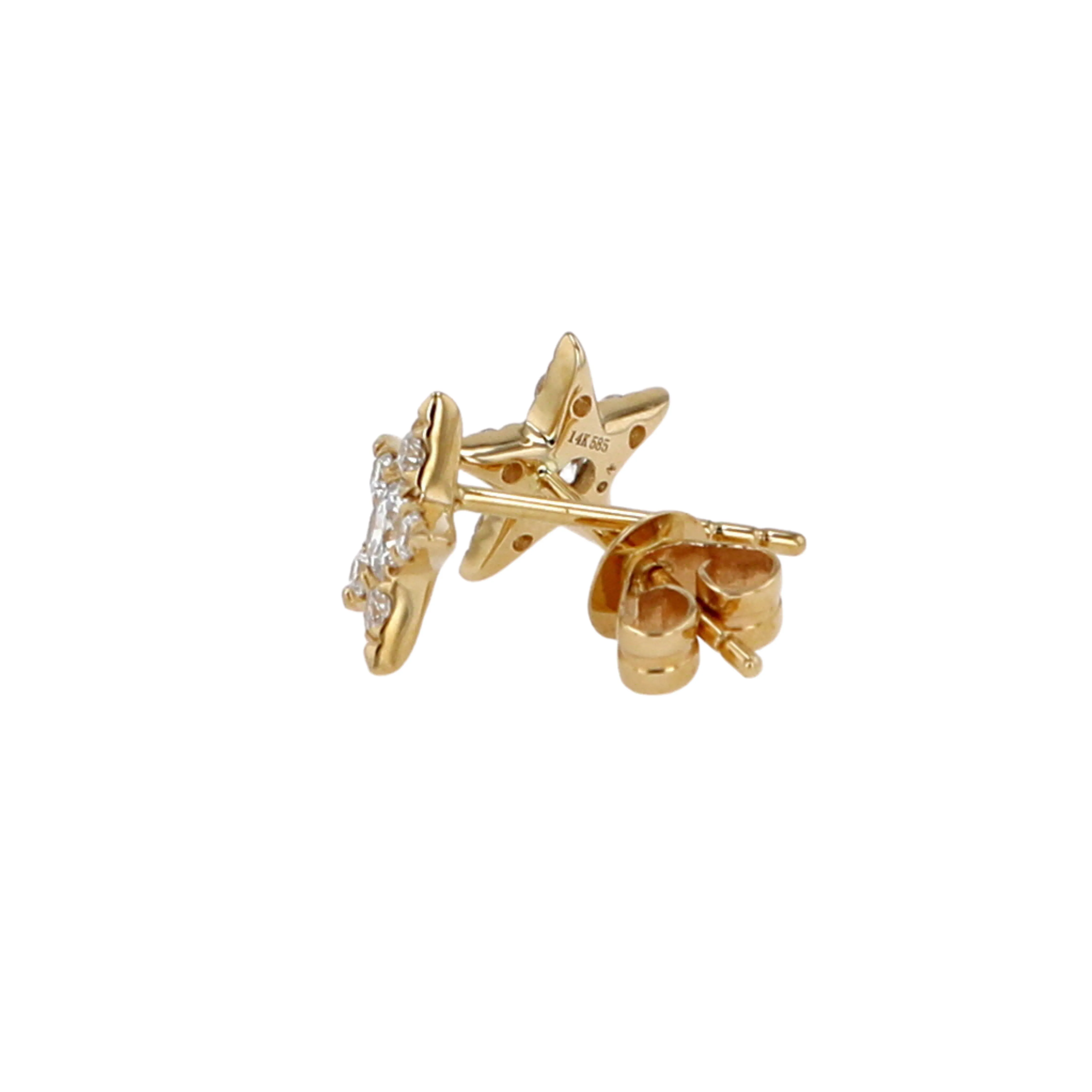 Diamond Star Earrings