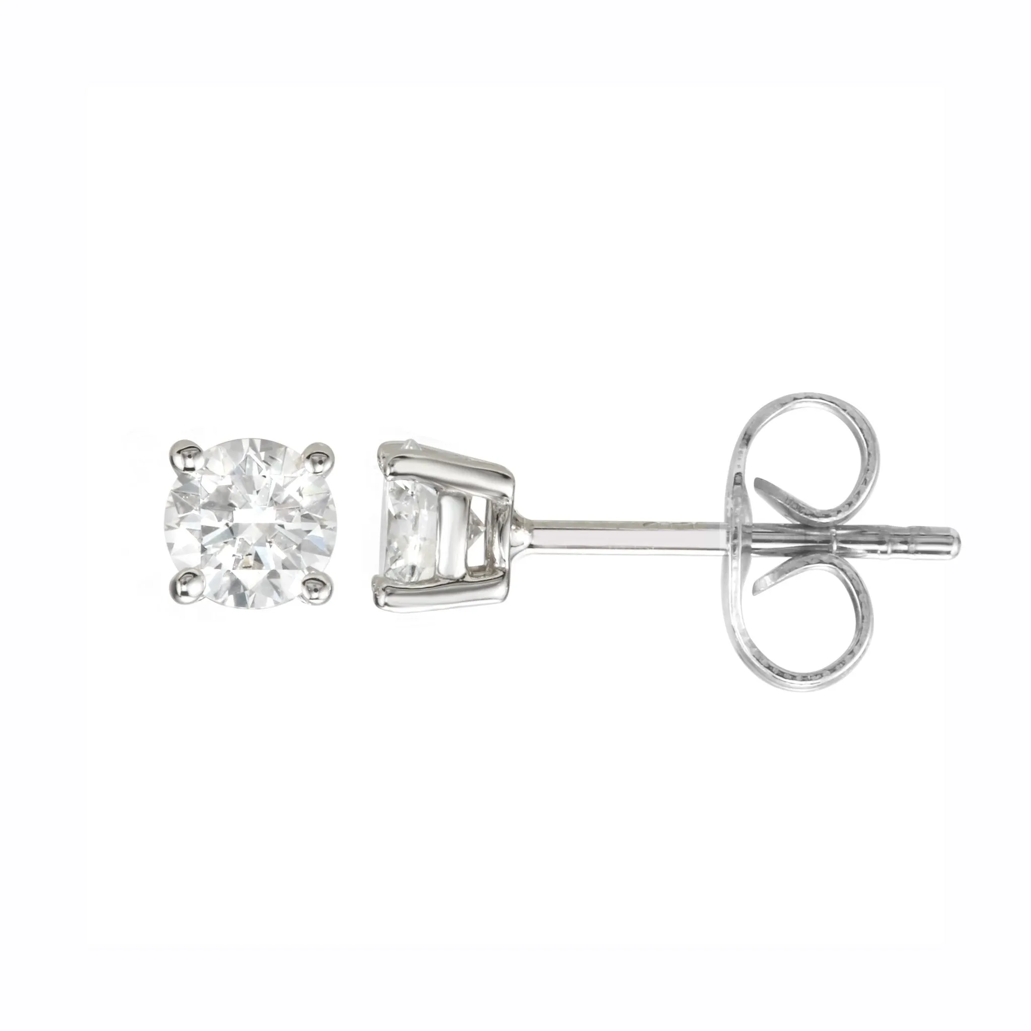 Diamond Stud Earrings 1/2 Carat