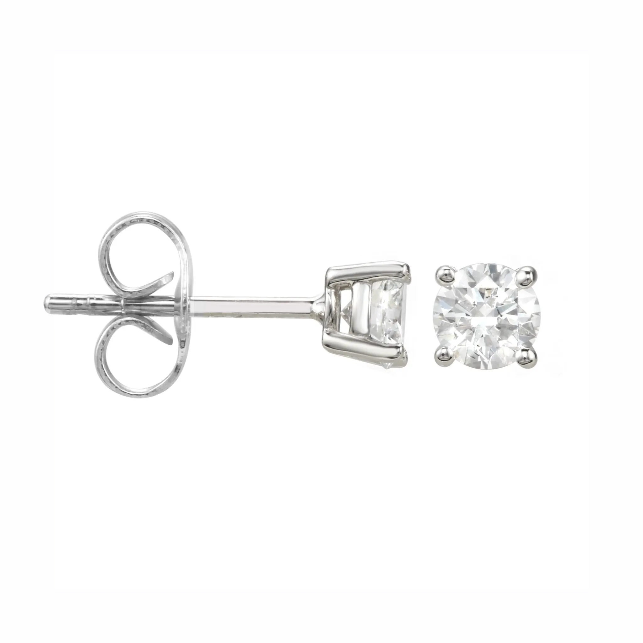 Diamond Stud Earrings 1/2 Carat