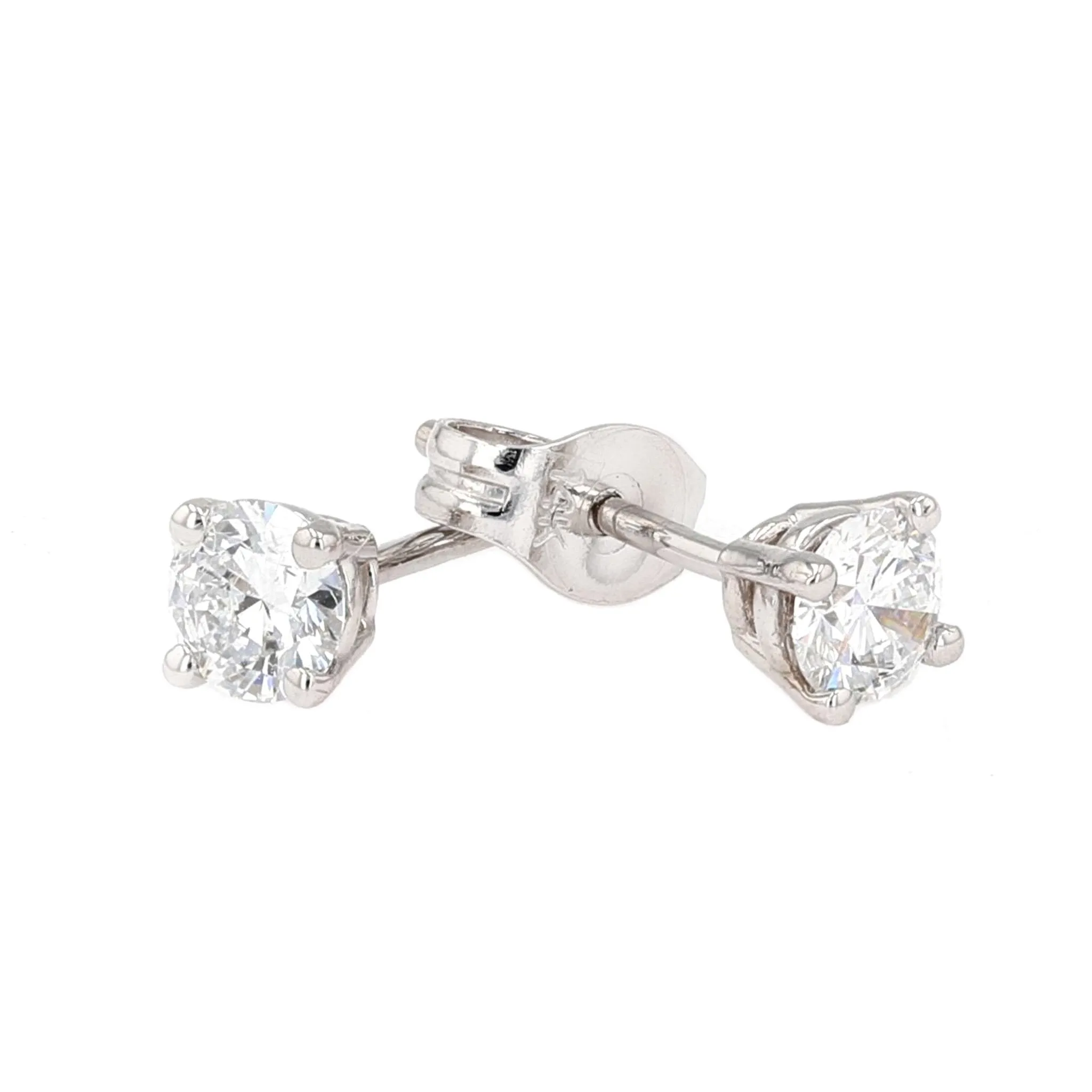 Diamond Stud Earrings 1/2 Carat