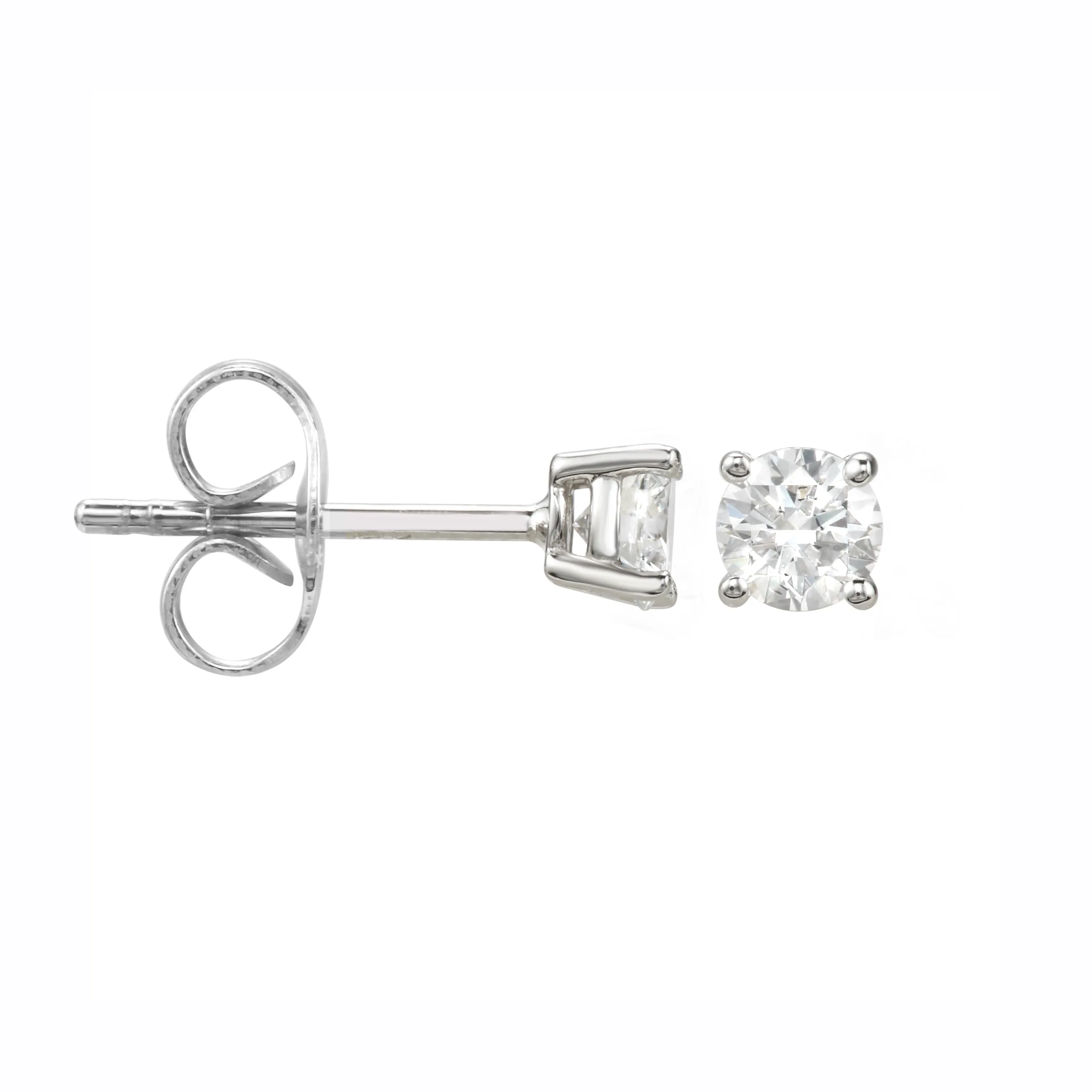 Diamond Stud Earrings 3/8 Carat