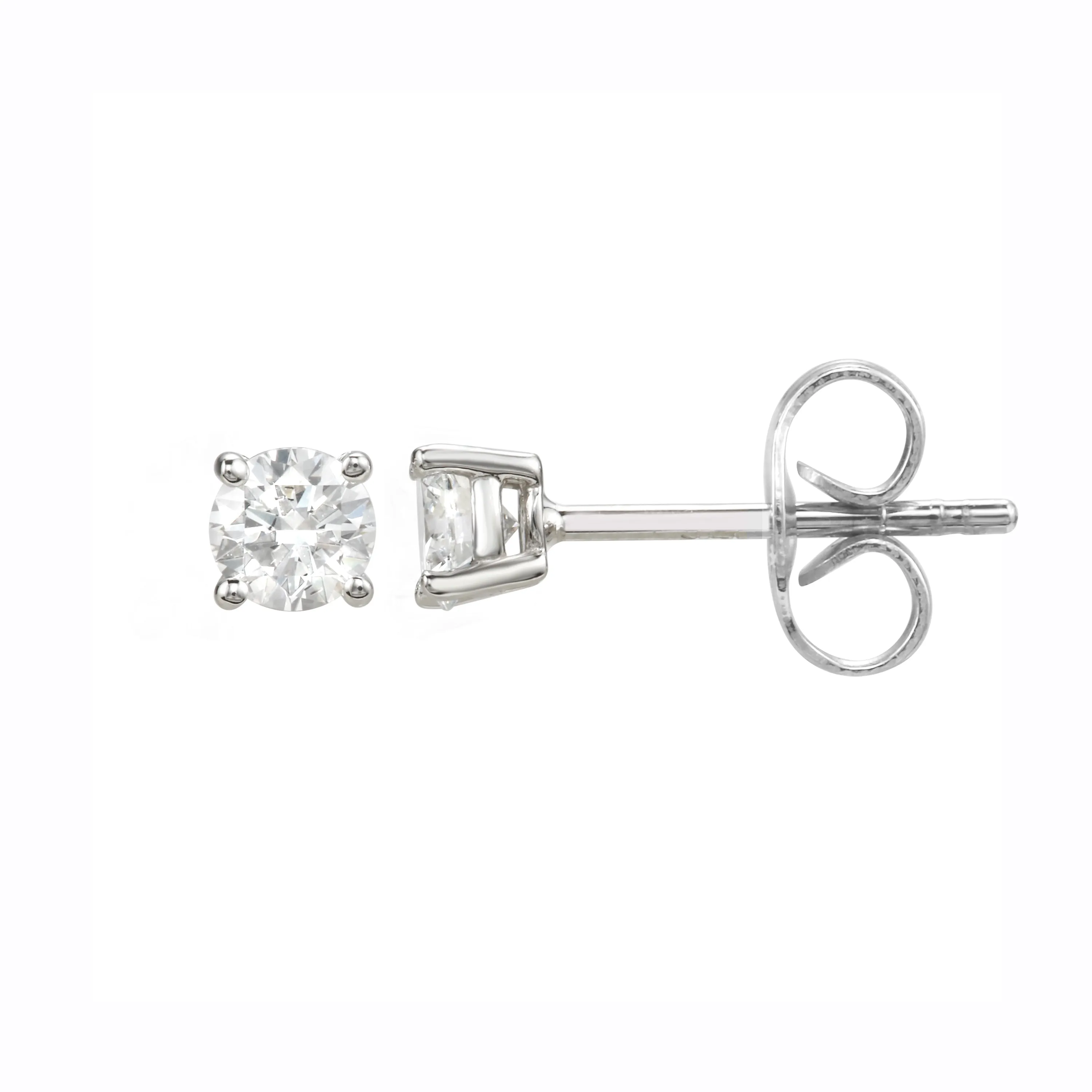 Diamond Stud Earrings 3/8 Carat