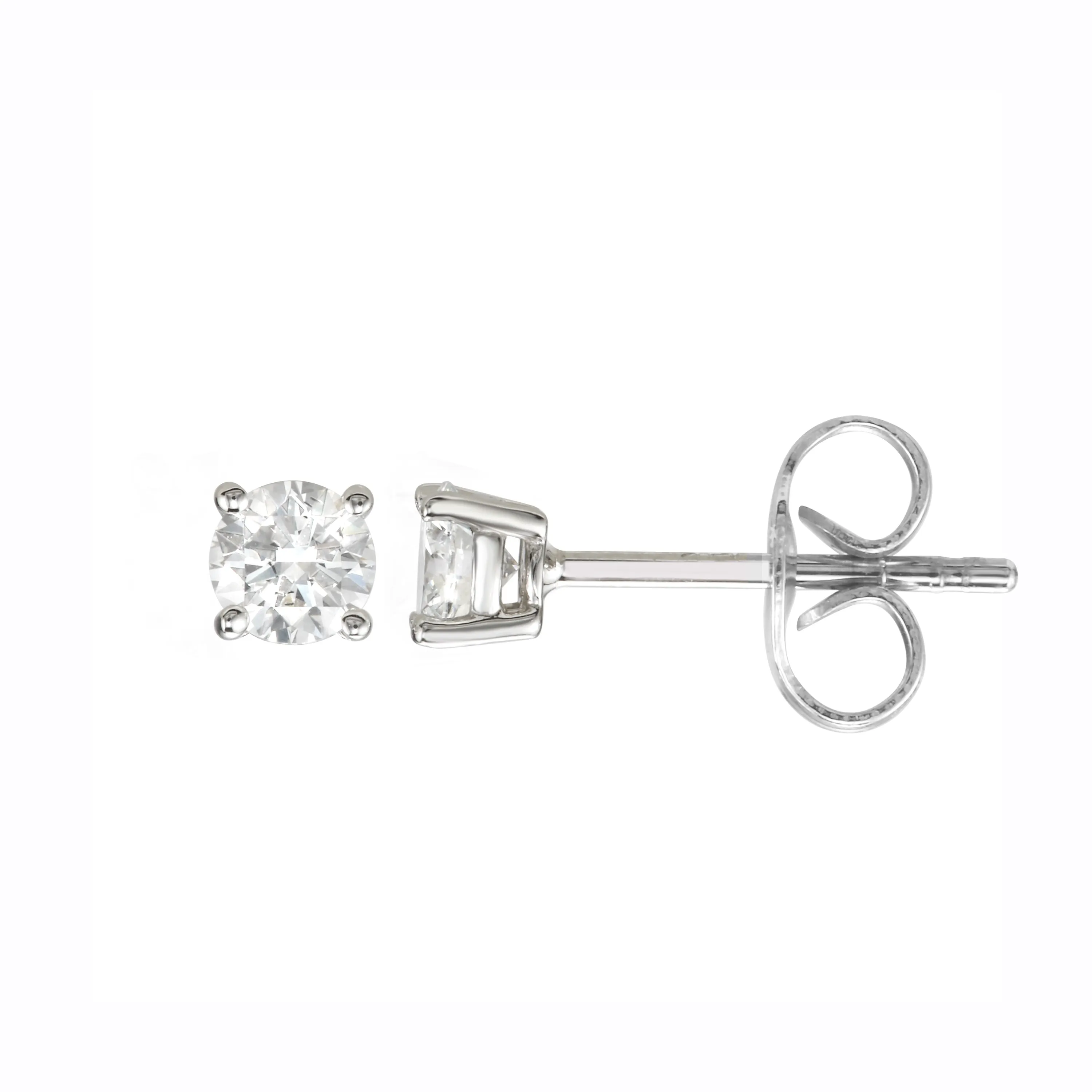 Diamond Stud Earrings 3/8 Carat