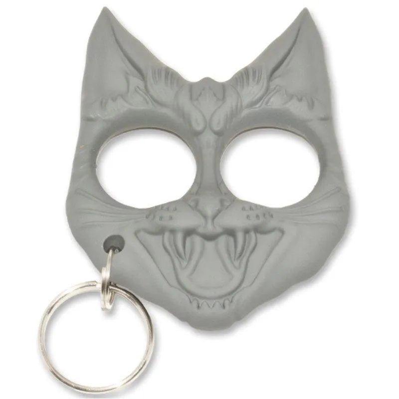 Evil Kitty Kat Self Defense Keychain Mix Colors Package of 3 Units