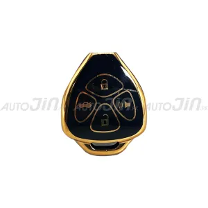 Exclusive Gold-Line Toyota Corolla 2012-14 Key Cover