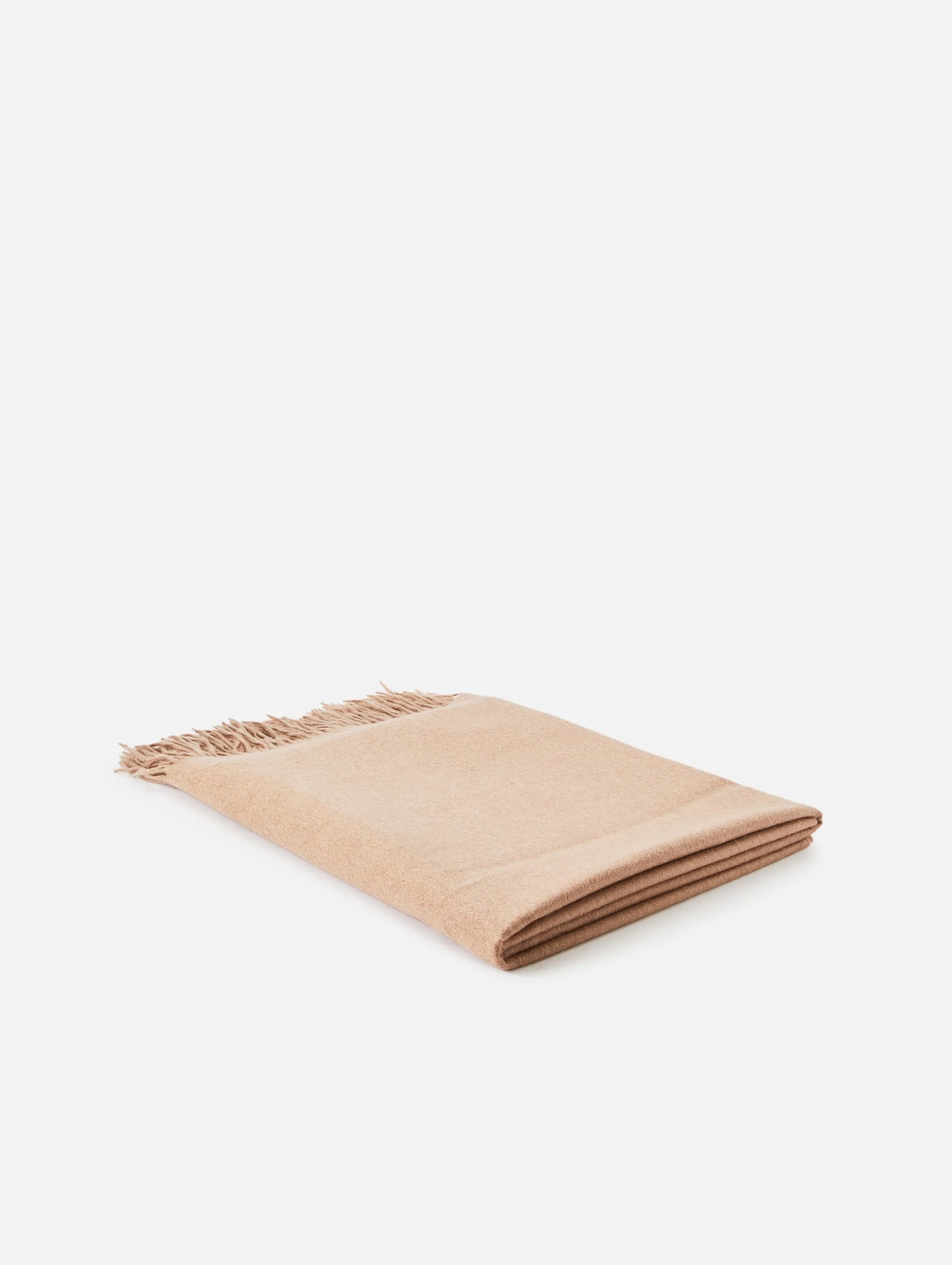 Fringe Harlow Cashmere Blanket