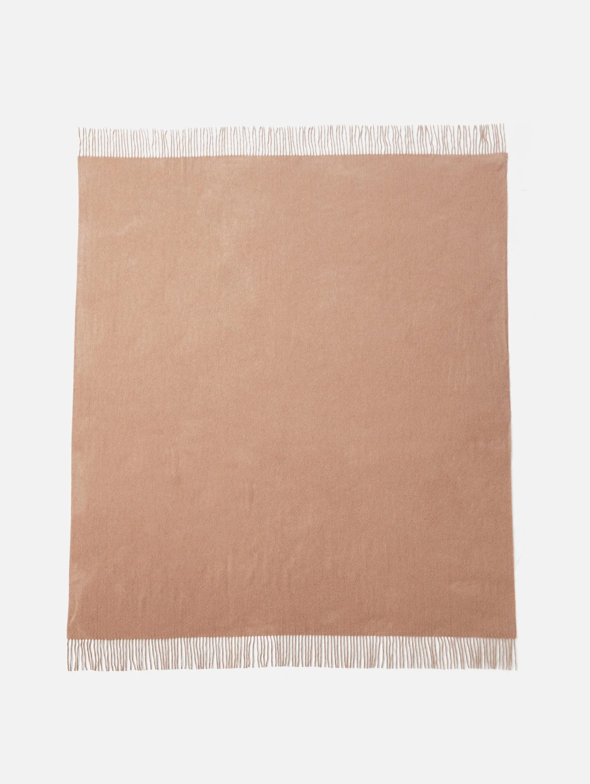 Fringe Harlow Cashmere Blanket