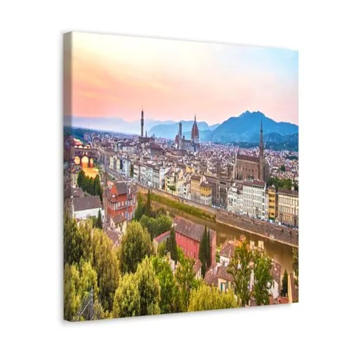 GADGETS WRAP Canvas Gallery Wrap Framed for Home Office Studio Living Room Decoration (10x10inch) - Michelangelo City