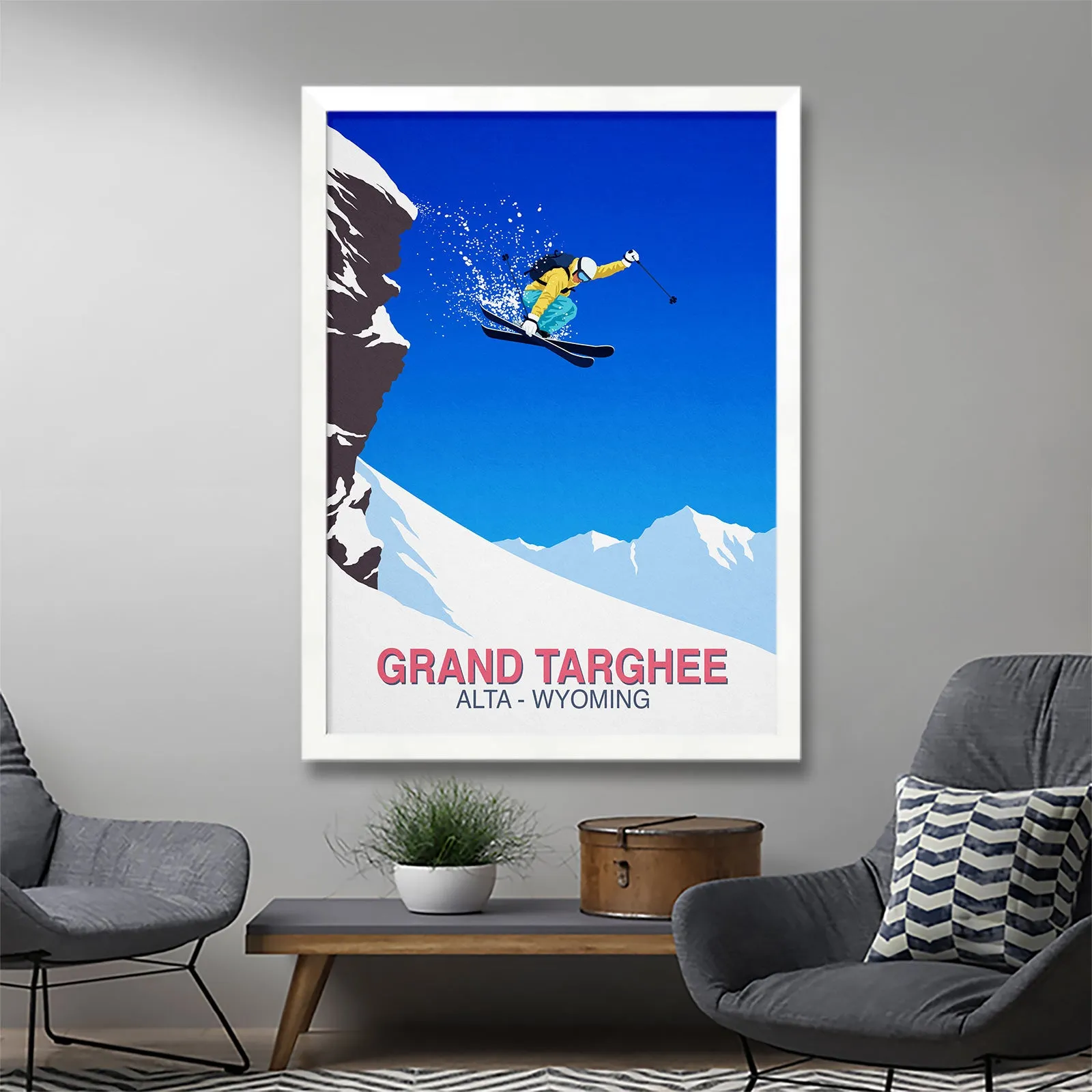 Grand Targhee ski poster