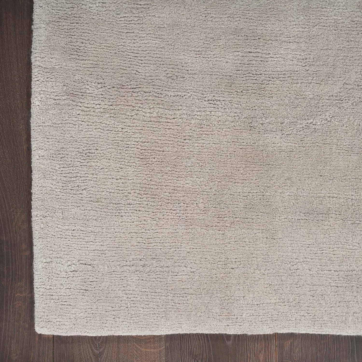 Grey Modern Wool Rug - 9'11" x 14'4"