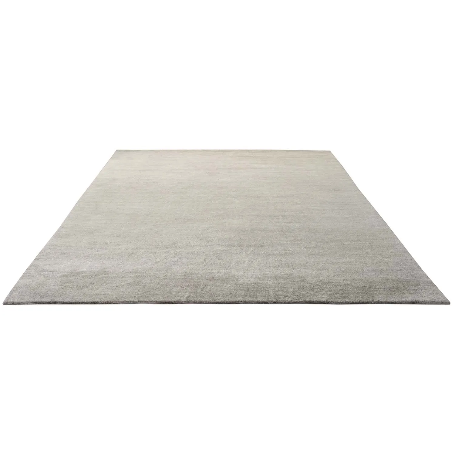 Grey Modern Wool Rug - 9'11" x 14'4"