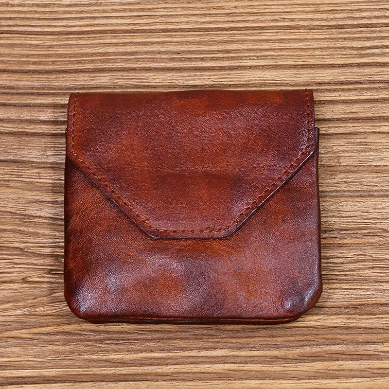 Handmade Leather Card Wallets Small Wallets