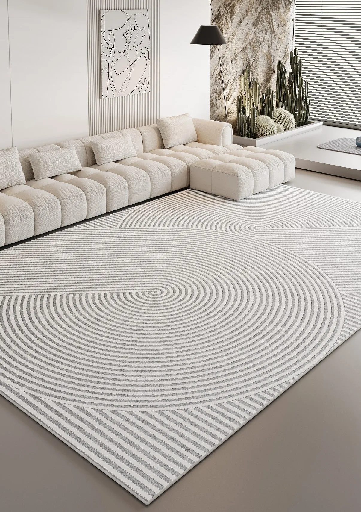 Large Contemporary Modern Rugs for Living Room, Modern Area Rugs for Dining Room Table, Abstract Geometric Modern Rugs, Simple Modern Rugs for Bedroom