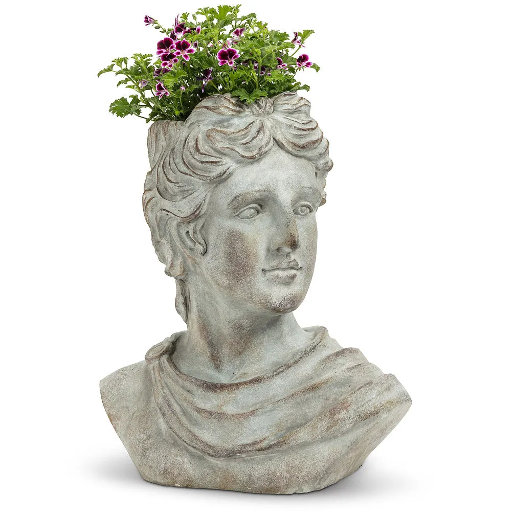 Large Roman Woman Planter