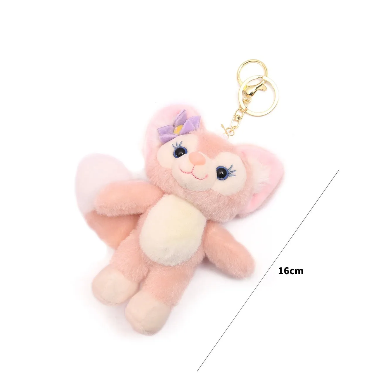 Lina Bell Shape  Soft Toy Keychain.