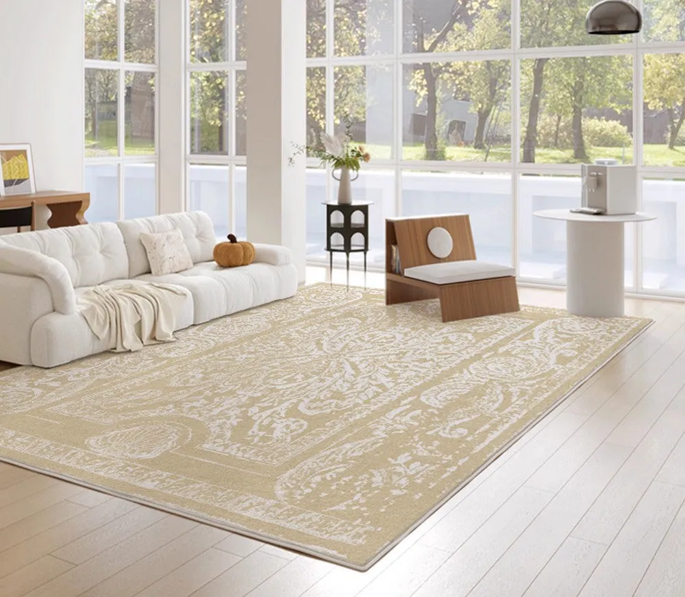 Living Room Contemporary Modern Rugs, Mid Century Modern Rugs for Interior Design, Soft Rugs under Coffee Table, Thick French Style Modern Rugs for Dining Room