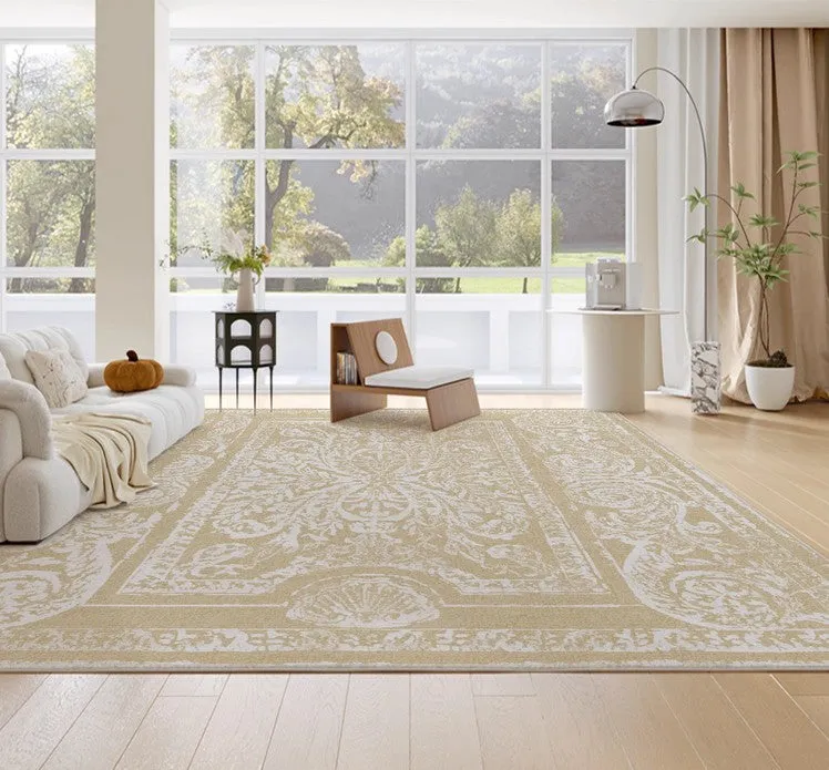 Living Room Contemporary Modern Rugs, Mid Century Modern Rugs for Interior Design, Soft Rugs under Coffee Table, Thick French Style Modern Rugs for Dining Room